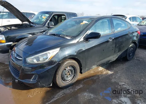 2015 Hyundai Accent Gls z USA, uszkodzony, nr VIN KMHCT4AE5FU906325